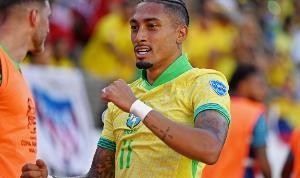 百家乐玩法-拉菲尼亚累积黄牌停赛，将缺席巴西队下场比赛