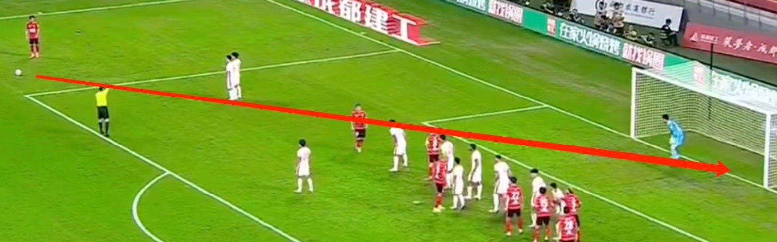 百家乐官网-赛季第10球！30岁韦世豪20米任意球暴力抽射破门 或成国足新箭头