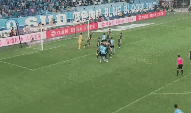 中超半场：马莱莱破门，卢卡斯进球被吹，大连英博1-0浙江
