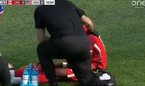 百家乐官网-重伤图片报：阿方索-戴维斯十字韧带撕裂，伤缺半年赛季报销